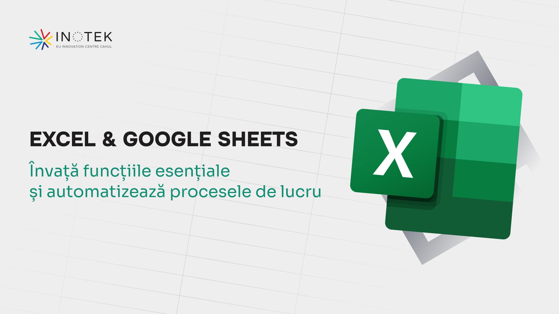  Excel & Google Sheets