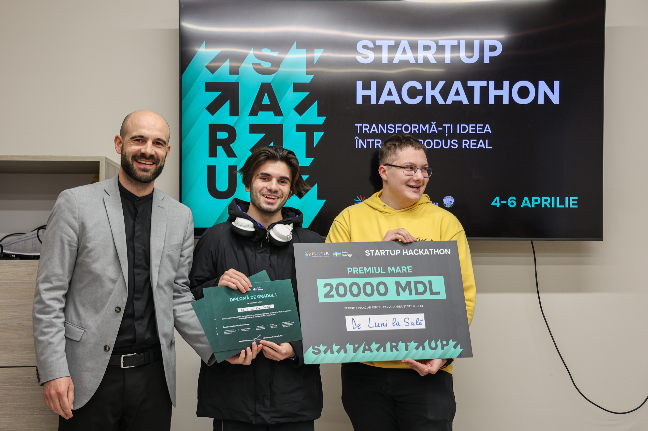 Startup Hackathon: Молодёжь юга Молдовы разрабатывает цифровые решения для своей общины