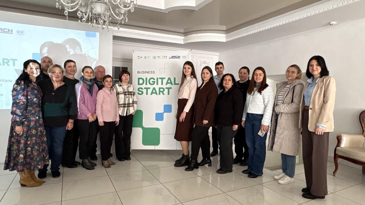 More than 40 companies from Leova, Cantemir, and Taraclia have started the digitalization process within the Business Digital Start program.