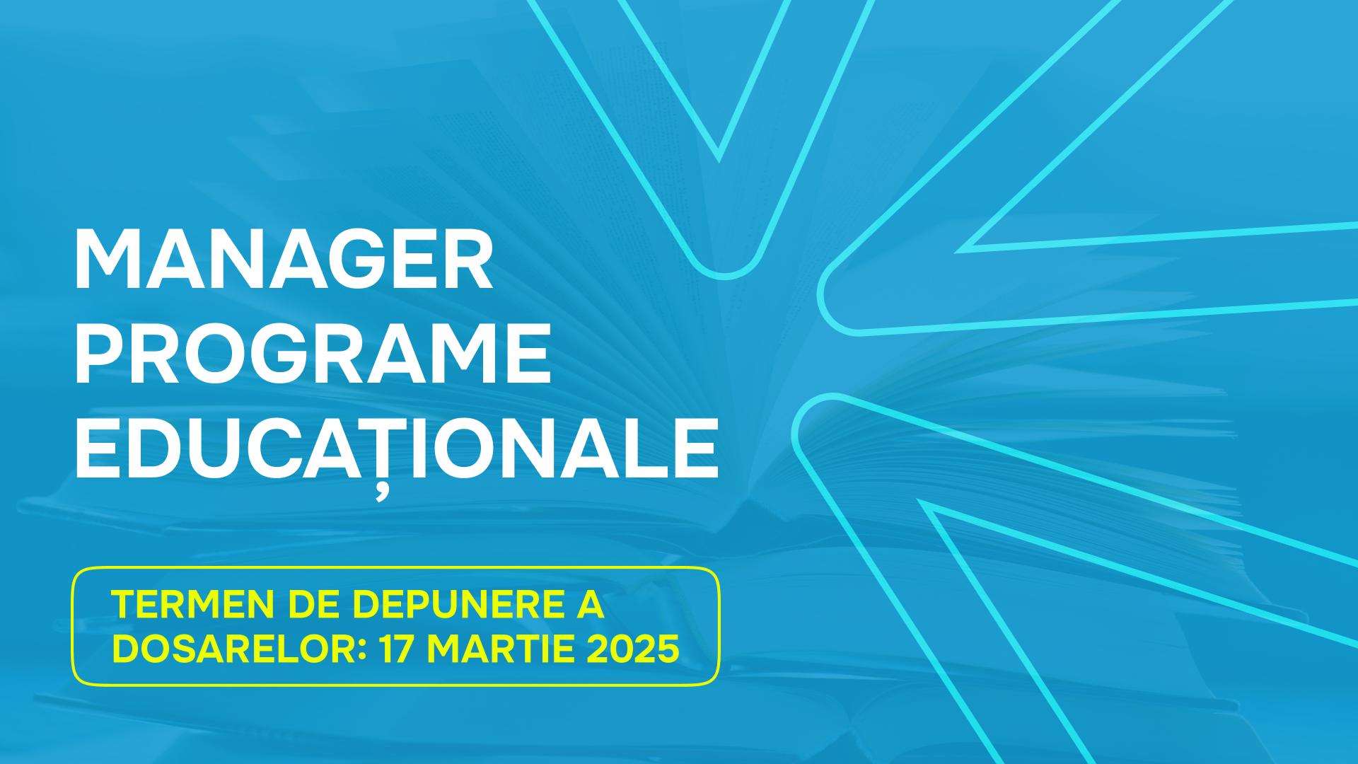 Manager de programe educaționale/STEM
