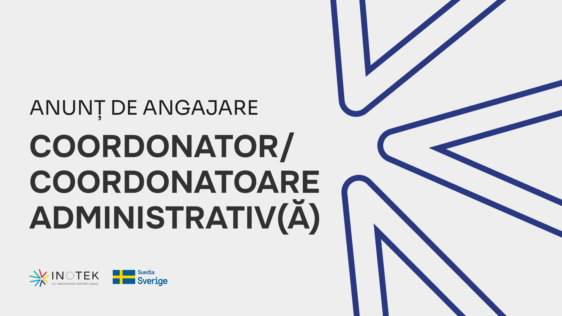 COORDONATOR/COORDONATOARE ADMINISTRATIV(Ă) 